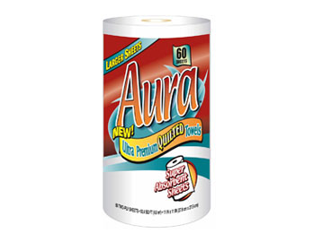 Aura - Single Roll Towel 60ct