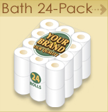 Private label Bath 24 pack