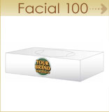 Facial Flat 100ct