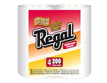 Regal - 4-Pack Bath 200ct